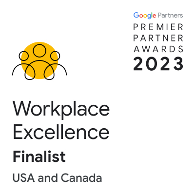 Google Premier Partner Awards 2023 Workplace Excellence Finalist