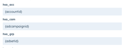 HubSpot’s hsa fields when you isolate ad set performance.